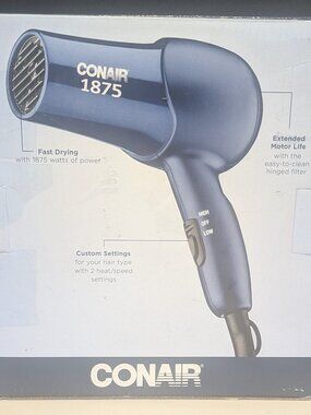 Tested: open box Conair Performance 1875 Watt AC Motor Hair Dryer